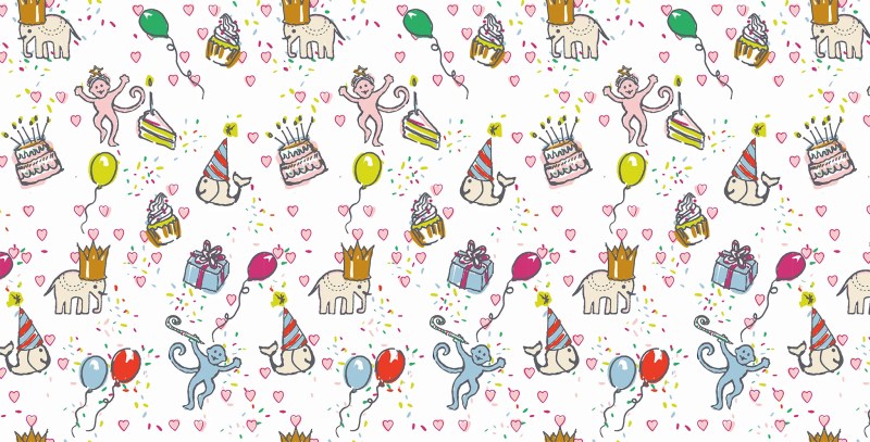 Borderless Birthday Bonanza Borderless - Abstract Photos - Ultra HD Retina Collection