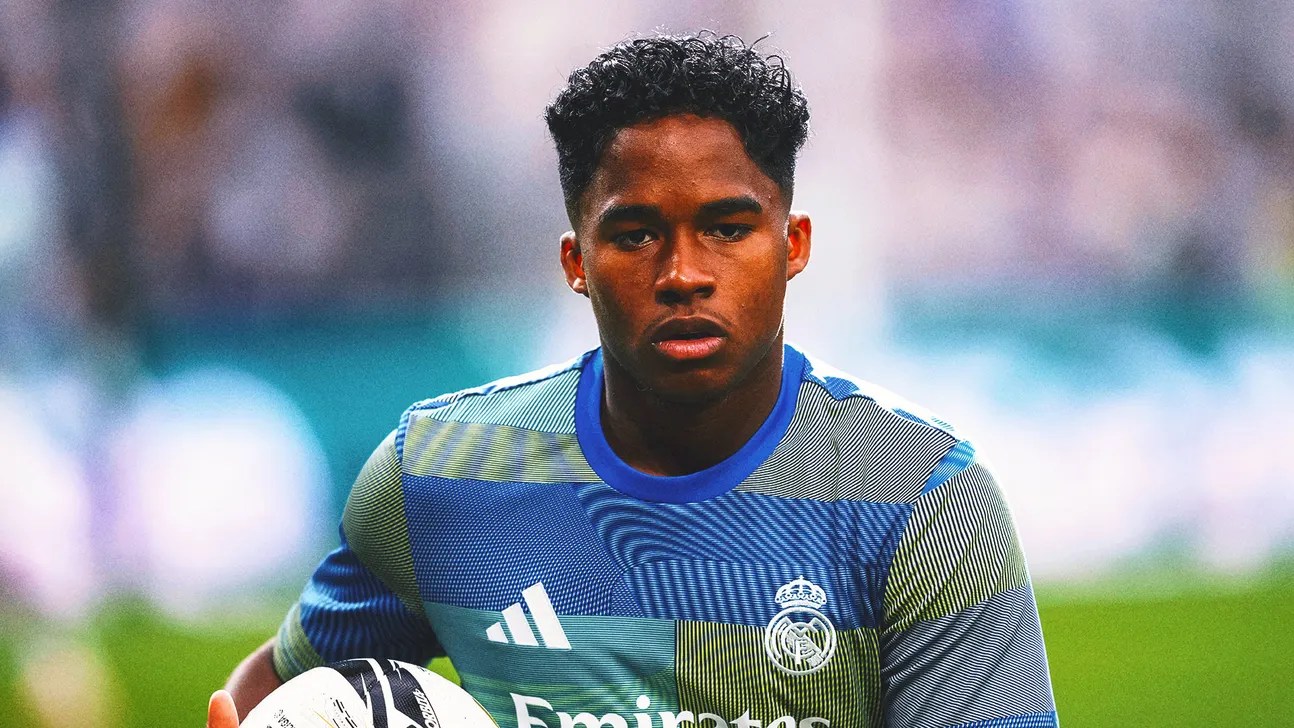 Real Madrid forward Endrick, a priority January transfer target for Roma