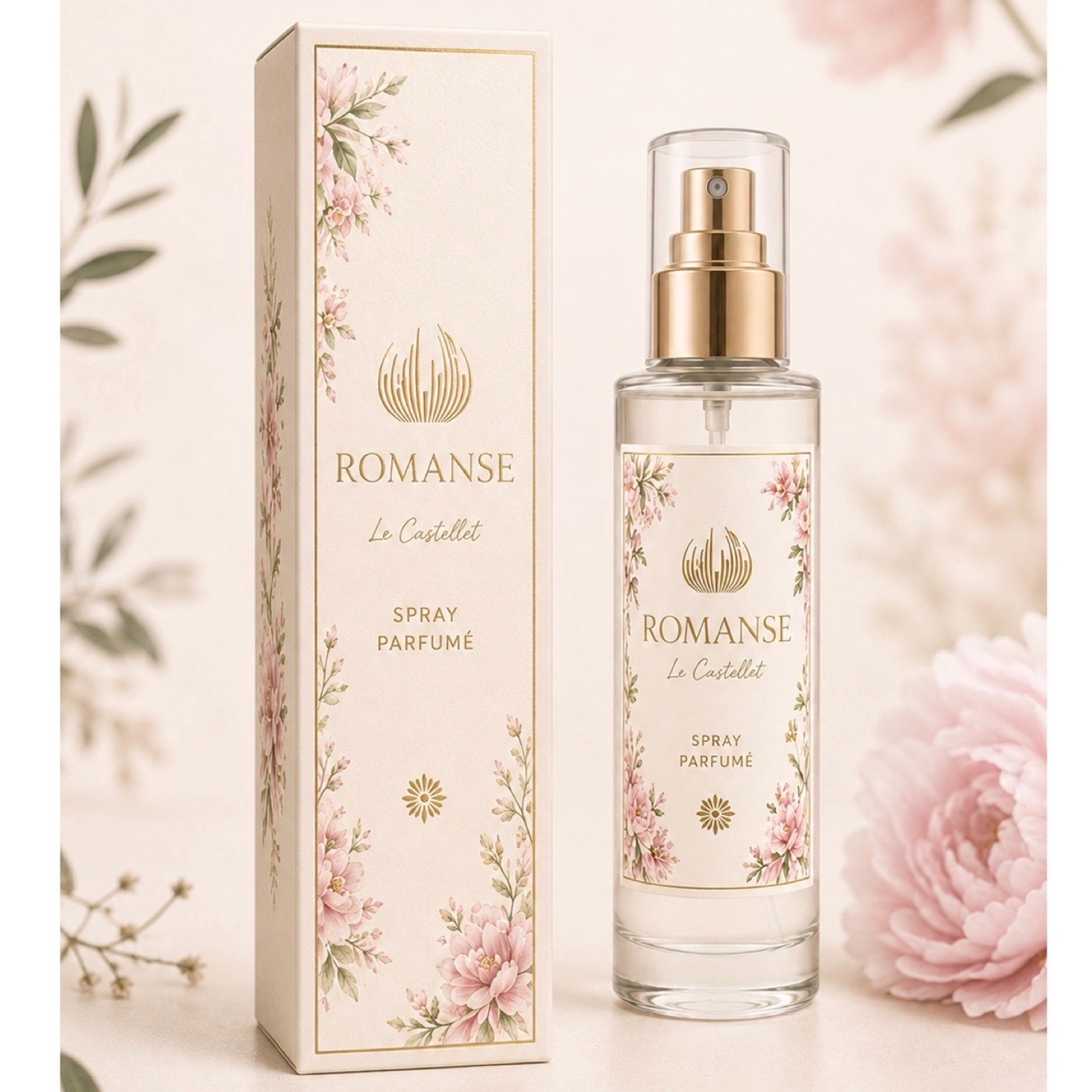 Parfum d’intérieur artisanal Romanse – Collection Le Castellet