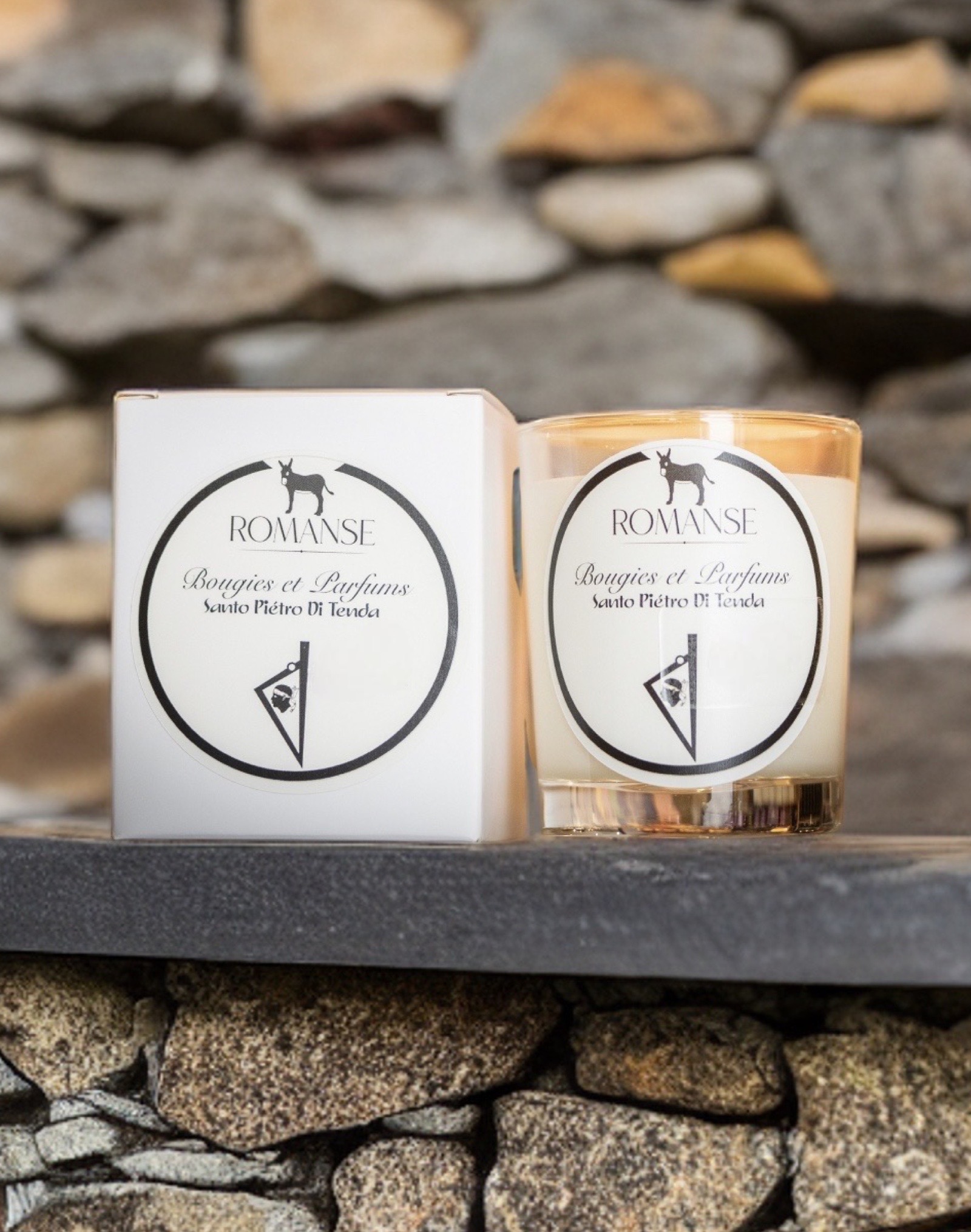 Bougie Corsica- CANISTRELLI AMANDE CHOCOLAT