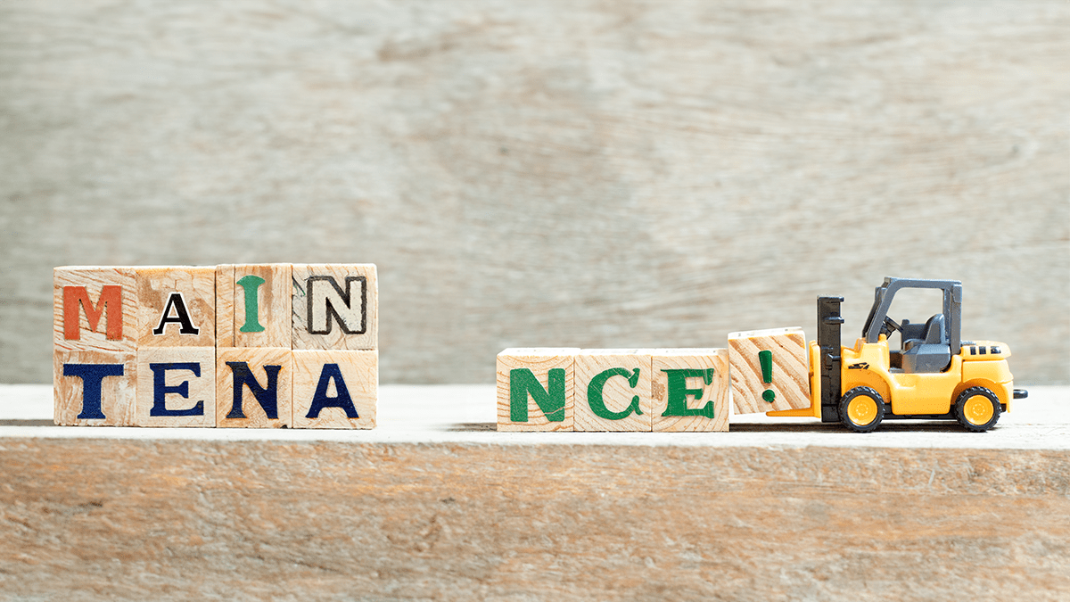 unplanned maintenance