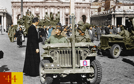 Monsignor Hugh O'Flaherty General Mark Clark