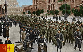 Anzio Rangers as POWs Rome