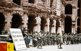 American Red Cross Rome Colosseum