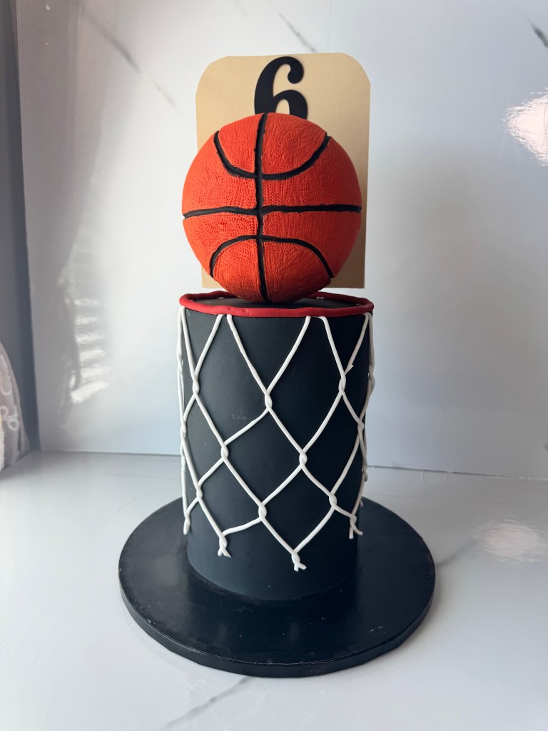 Basketball birthday Cake