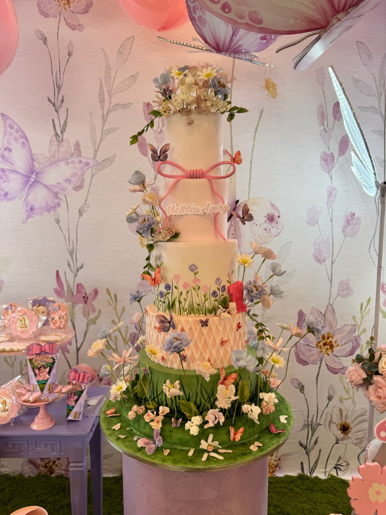 Fairy Garden Birthday Cake