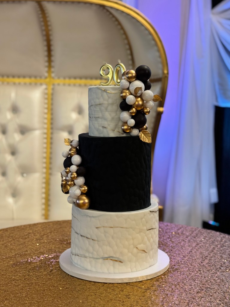 Men 90th Birthday cake