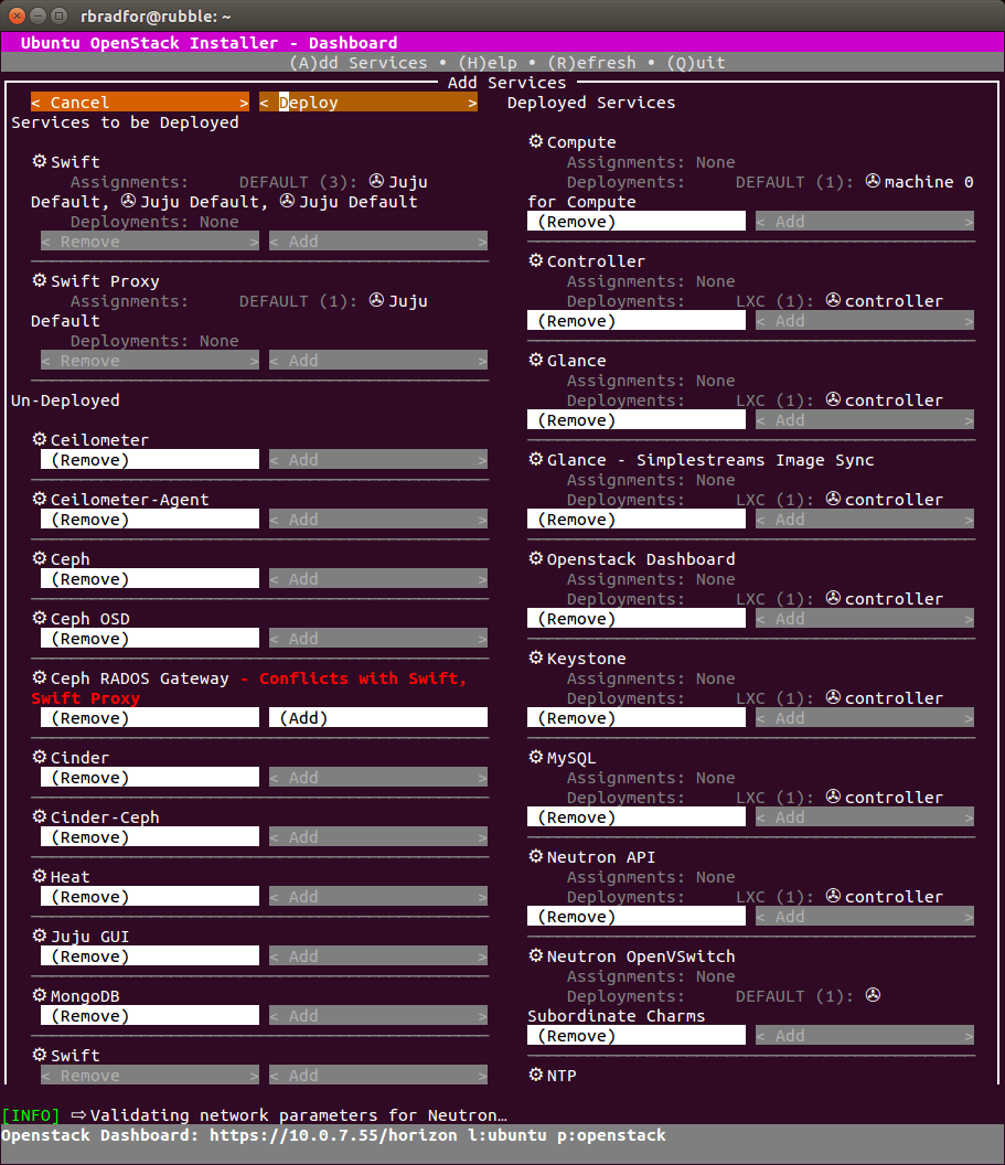 Add docker to the list of repositories. Deploying Ubuntu OpenStack Kilo