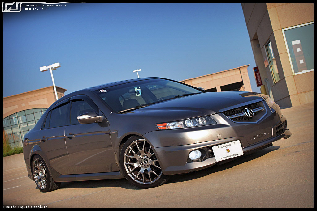 2007 Acura Tl Type S With 18x8 5 Avid1 Av6 And Hankook 225x40 On Coilovers 778316 Fitment Industries Shocks Stabilizers for 2003 Acura Tl Type-S.