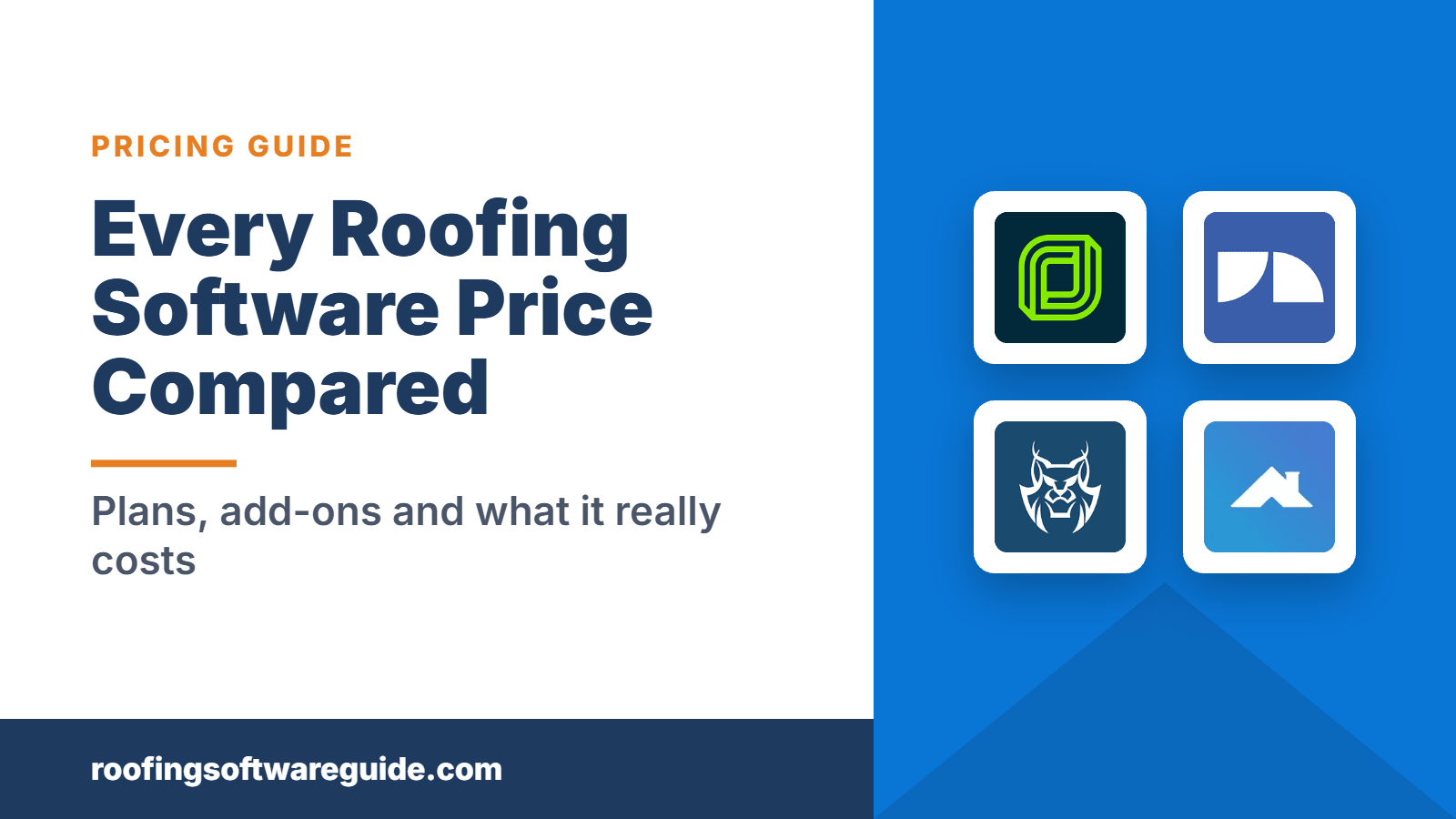 Every Roofing Software Price Compared: Plans, add-ons and what it really costs (Roofing Software Guide)