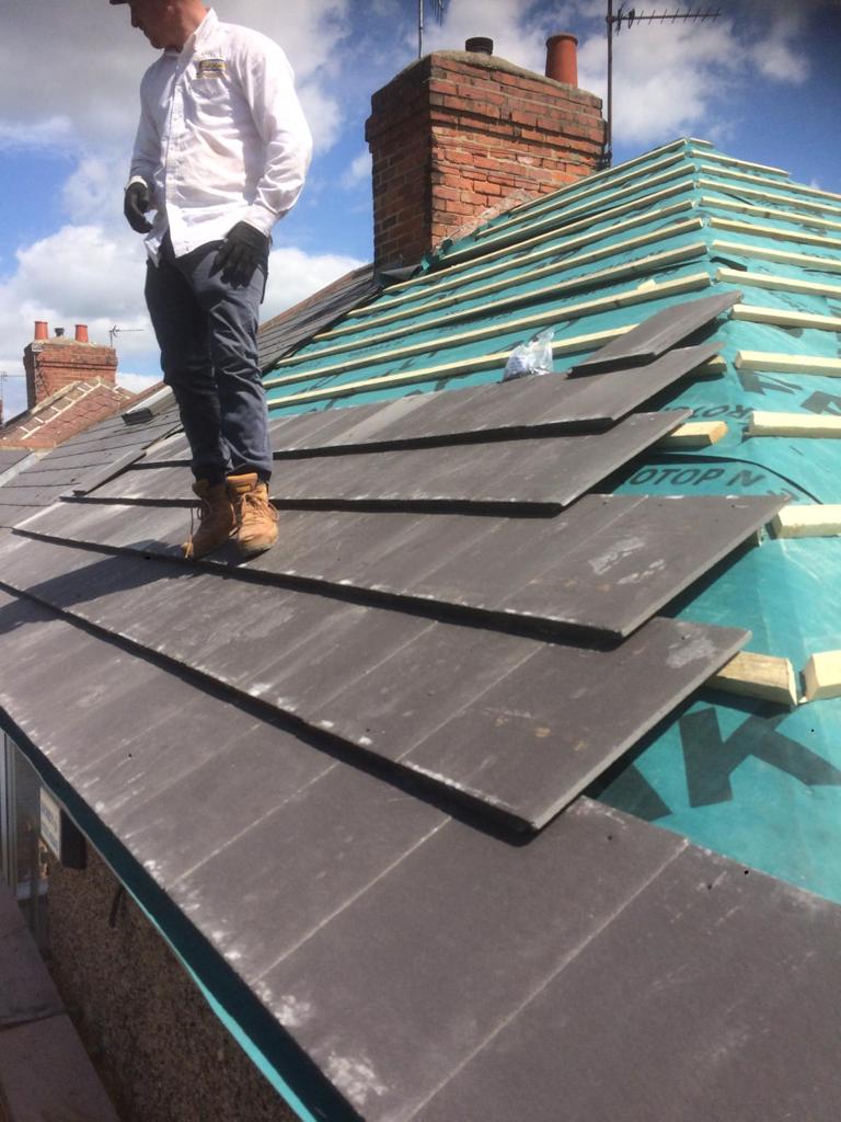 Simply Roofing At Work