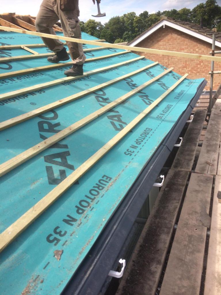 Simply Roofing At Work