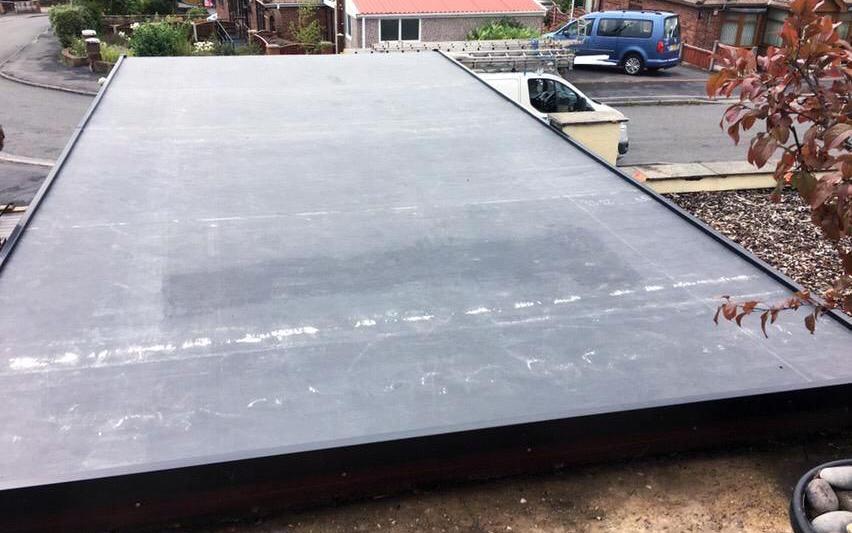 Fibreglass roof