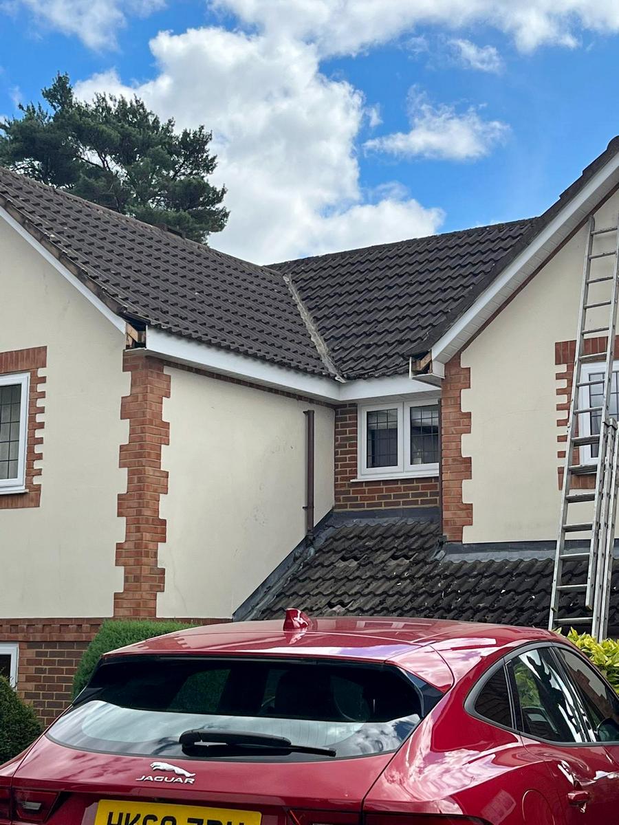 dry verge and fascia