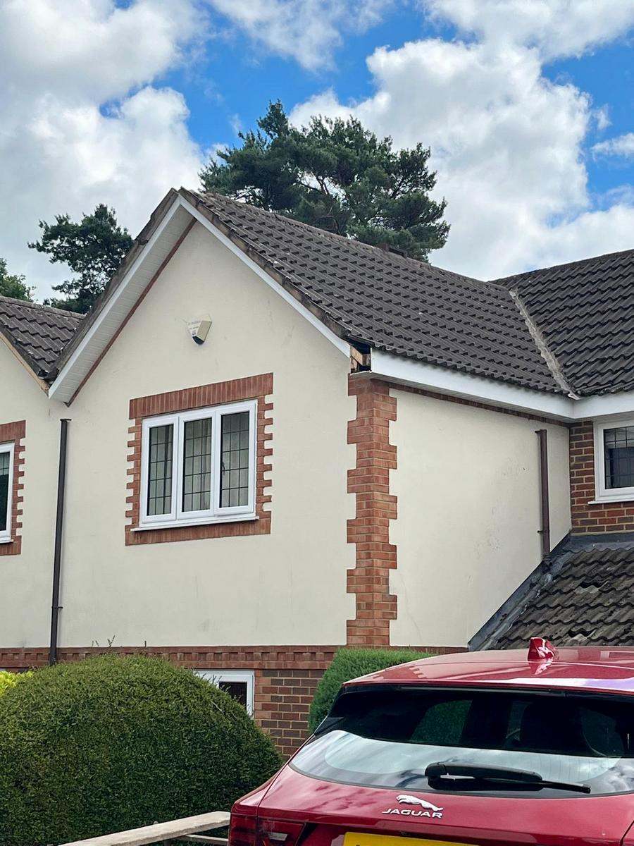 dry verge and fascia