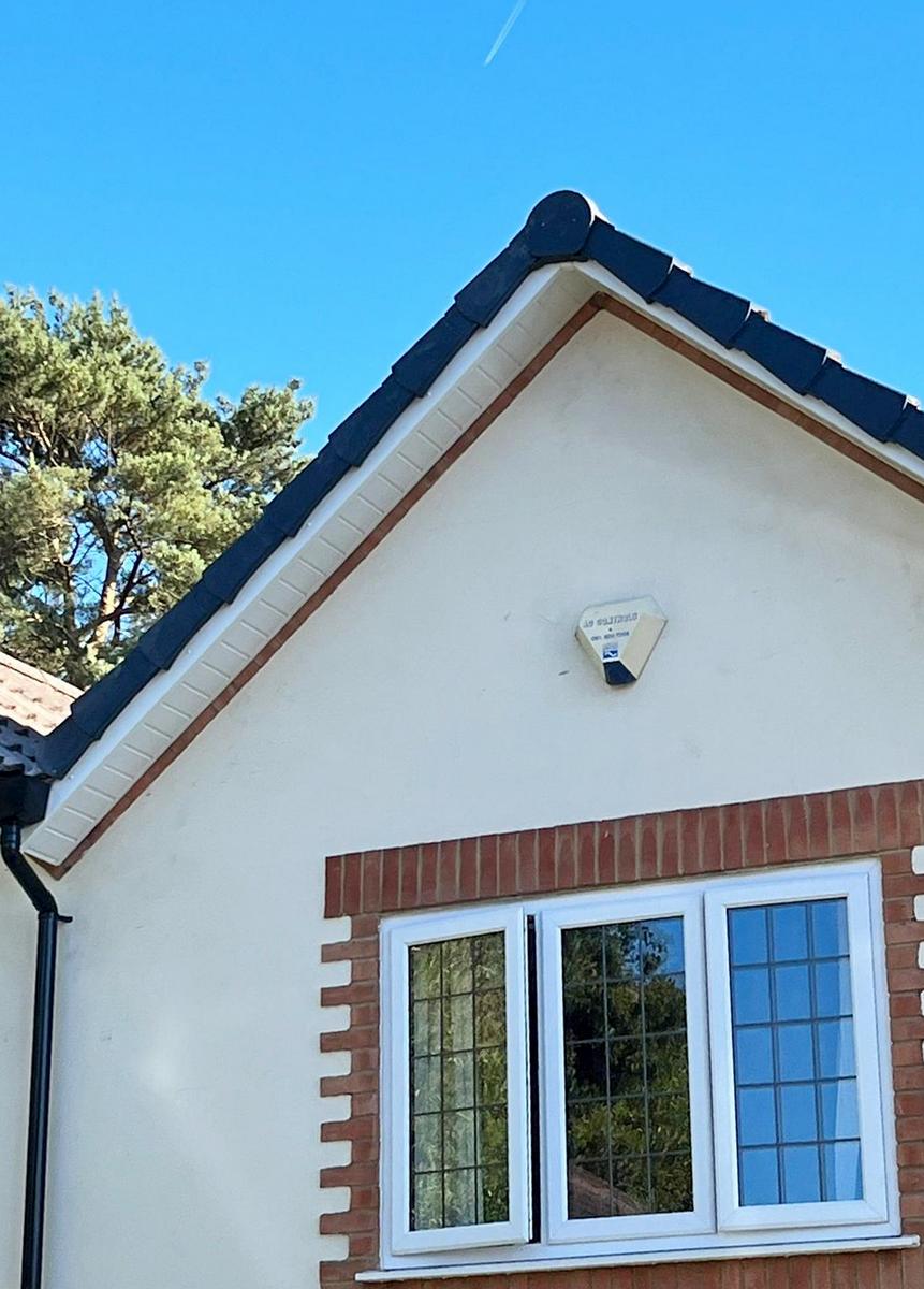 dry verge and fascia