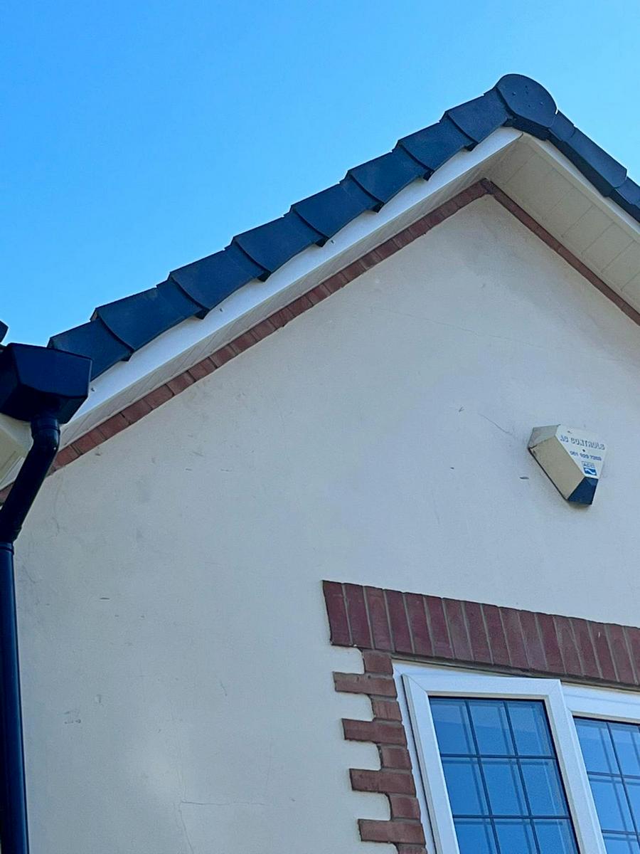 dry verge and fascia