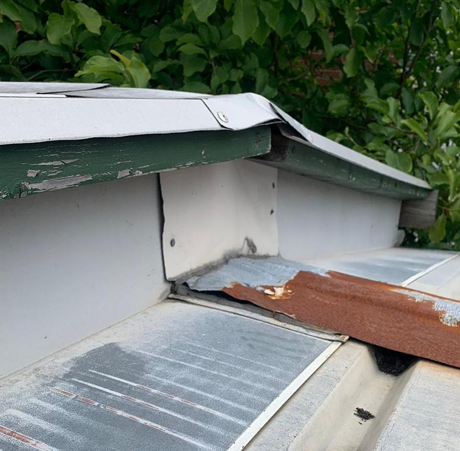 Garage roofing and panelling