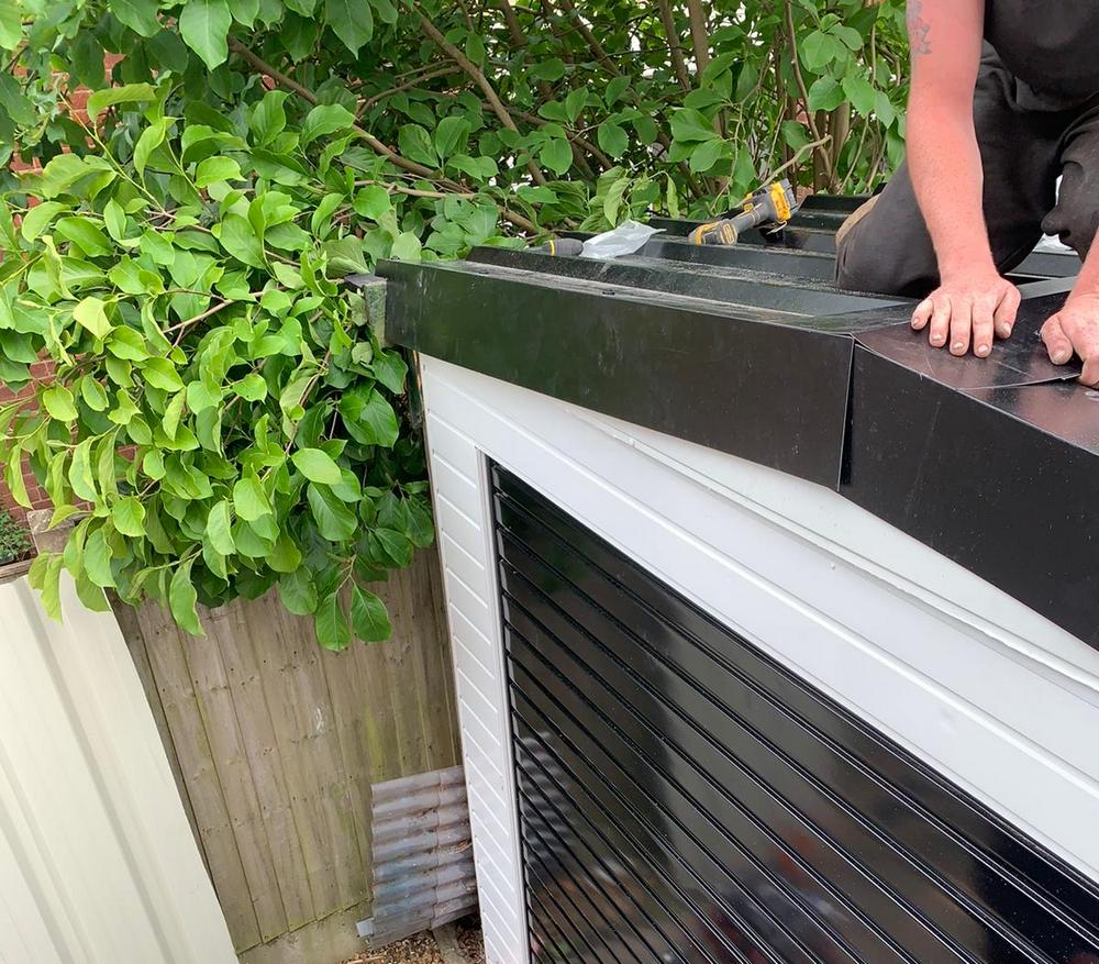 Garage roofing and panelling