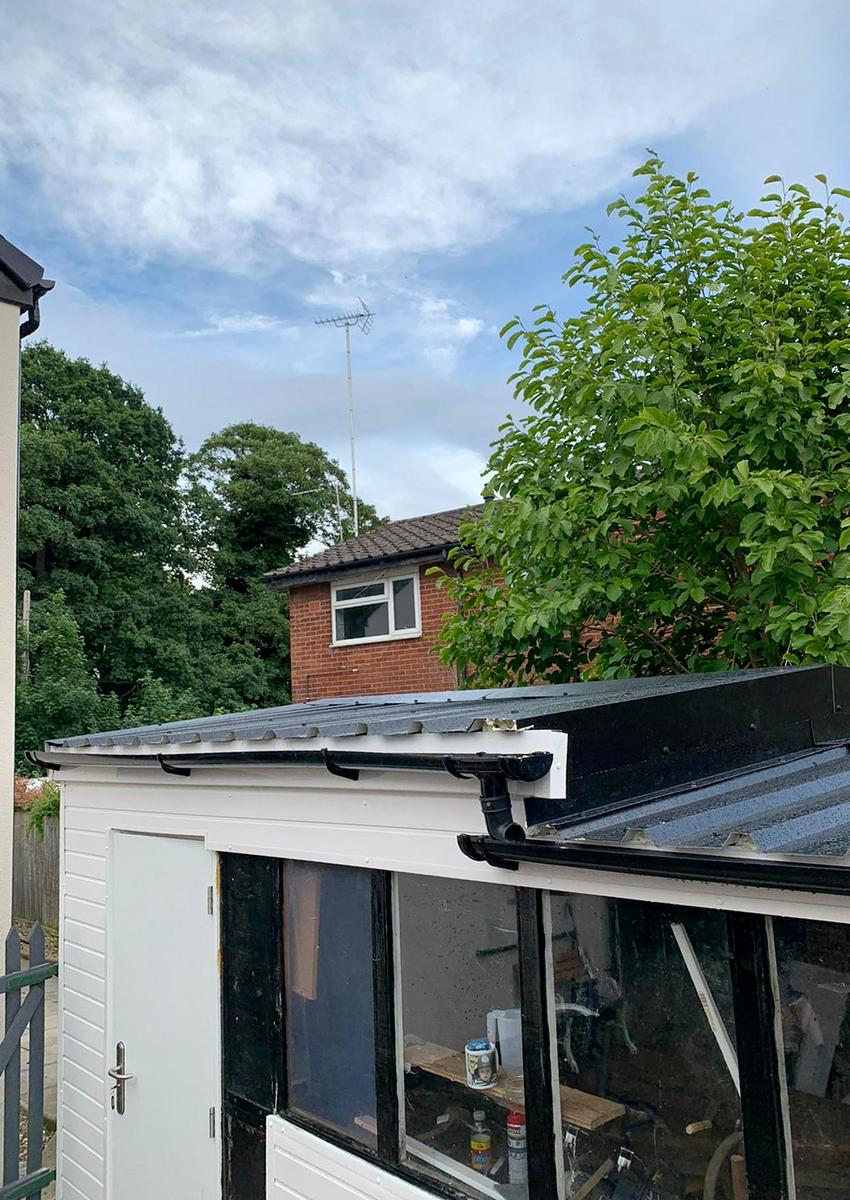 Garage roofing and panelling