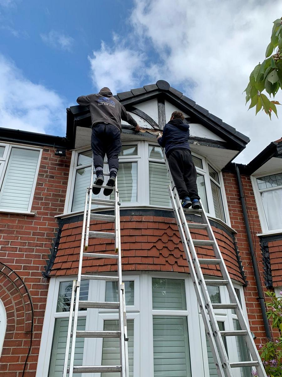 dry verge and fascia work