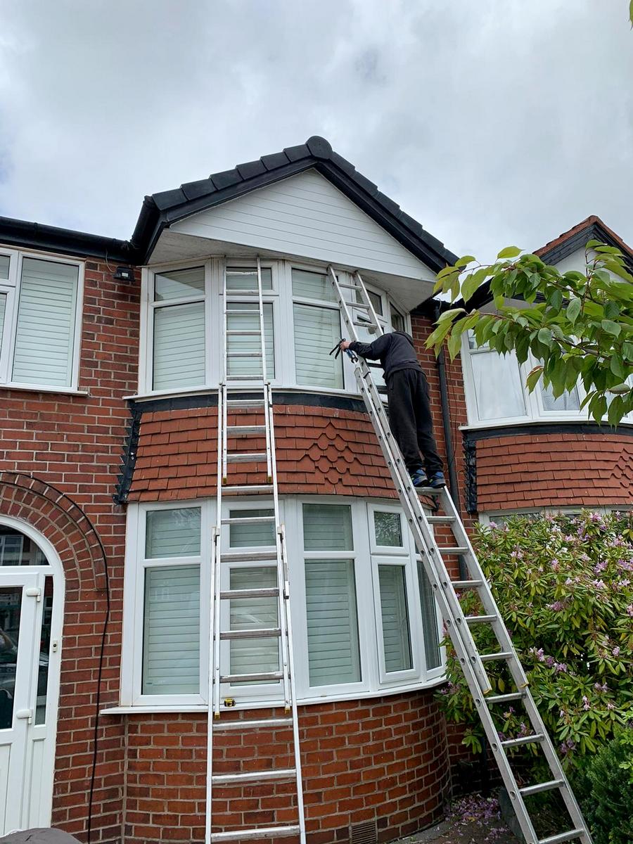 dry verge and fascia work