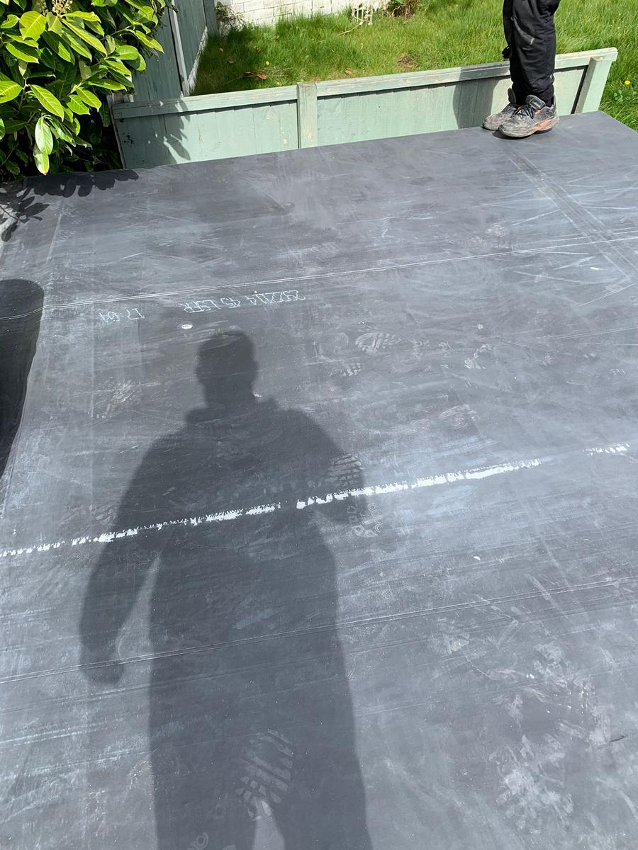 new flat roof