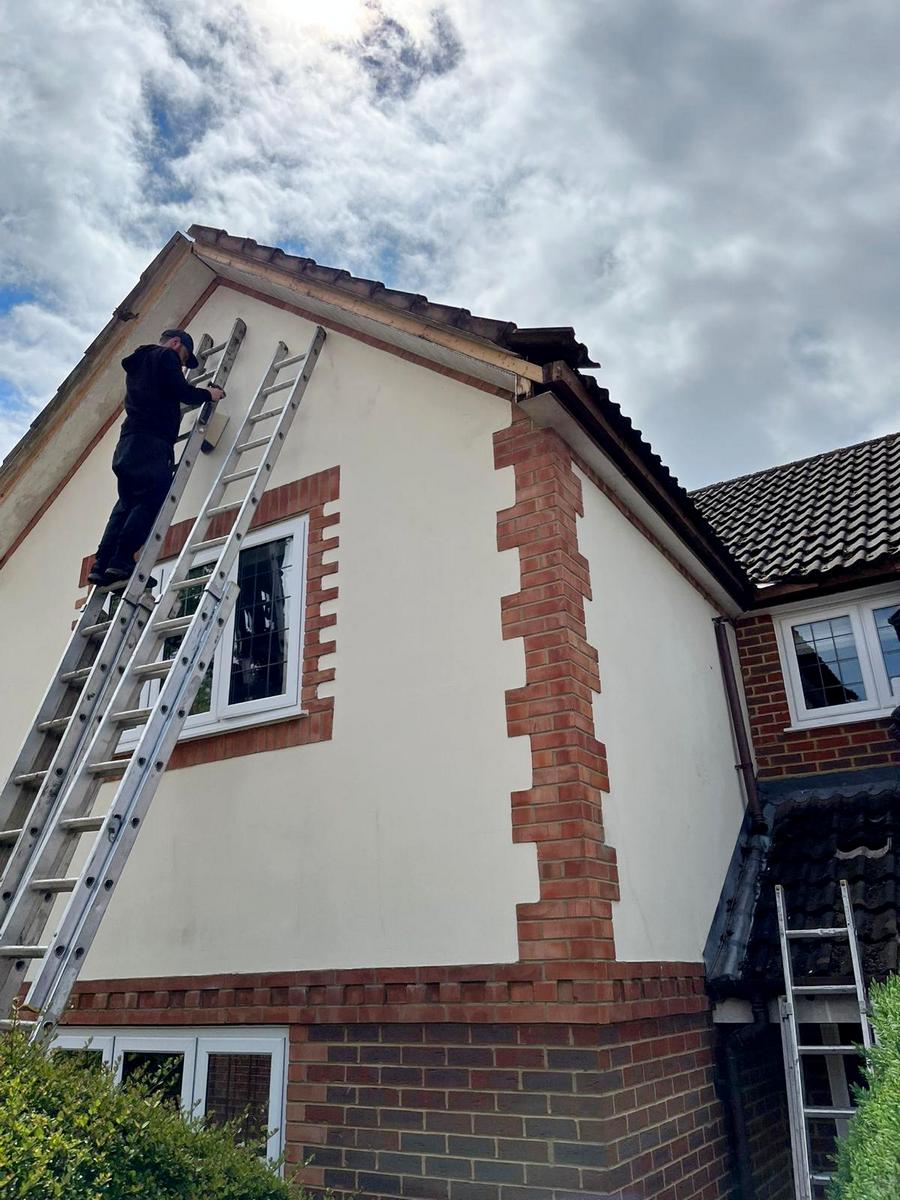 dry verge and fascia