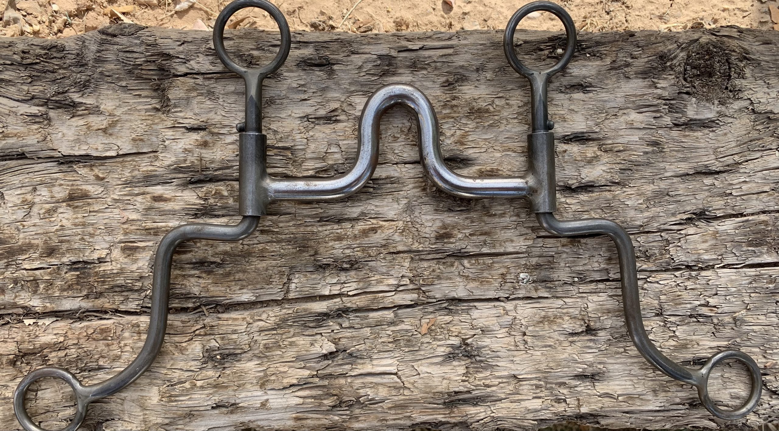 Daryl Davis Swivel Shank High Port Roohide Saddlery