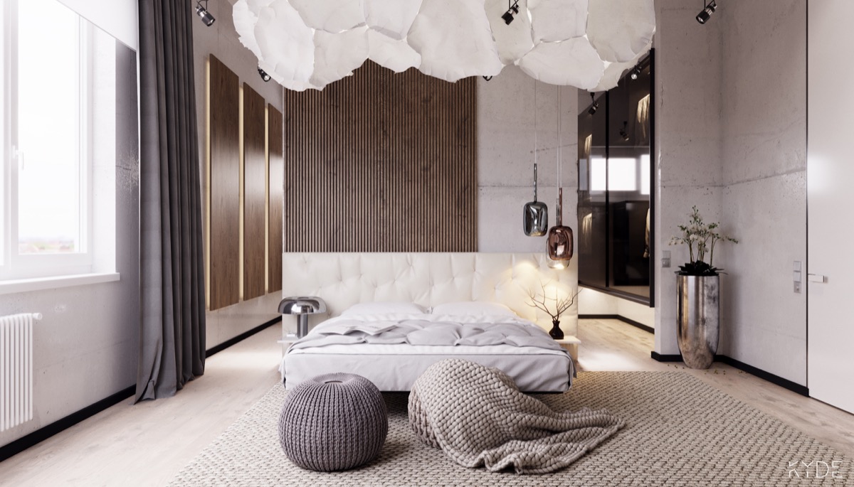 Modern Bedroom Ideas With Wooden Scheme Design Bring Out A Trendy Layout