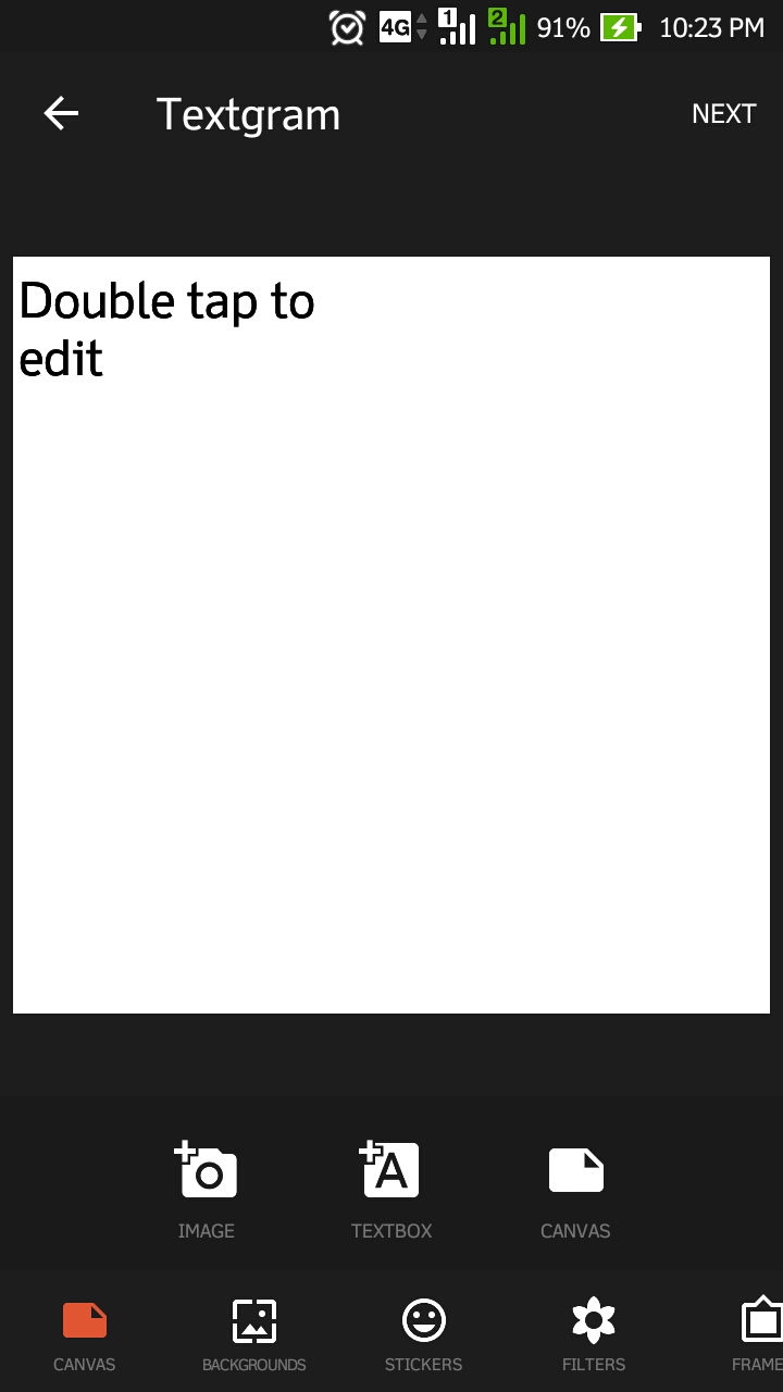 Empty Canvas