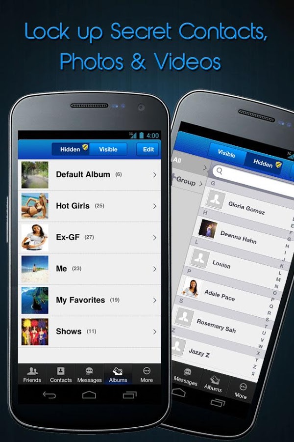 Secret text messaging apps