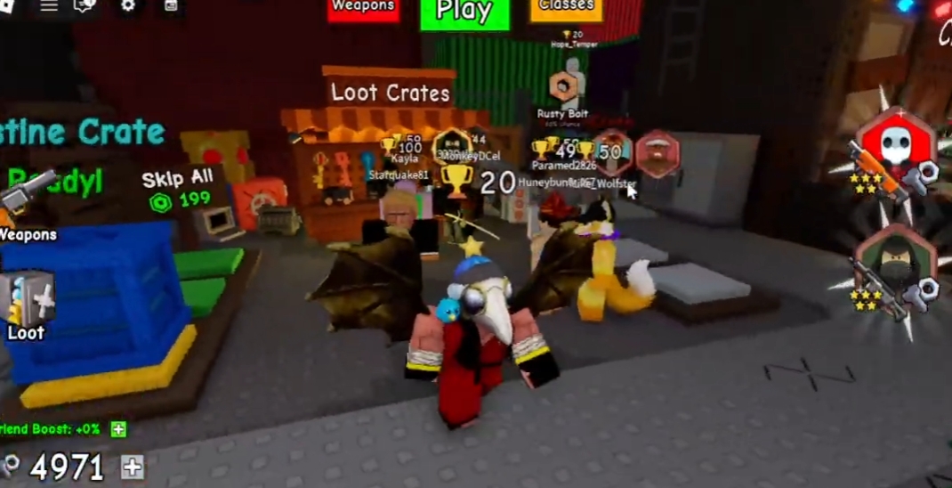 How To Buy And Open Loot Crates In 100 Waves Later Roblox Roonby Screenshot 434 1 