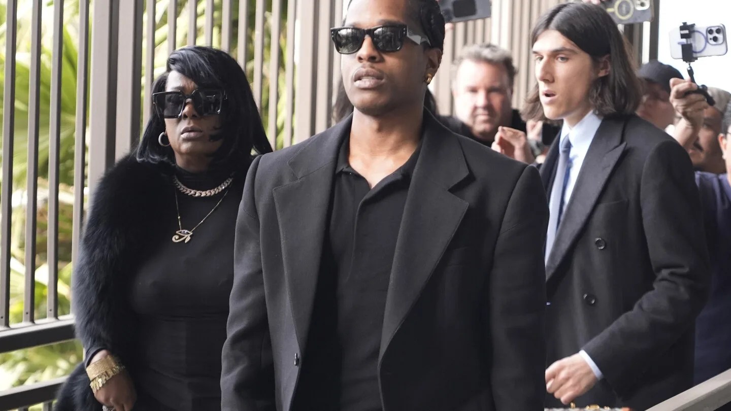 A$AP Rocky Faces the Music in Los Angeles Courtroom