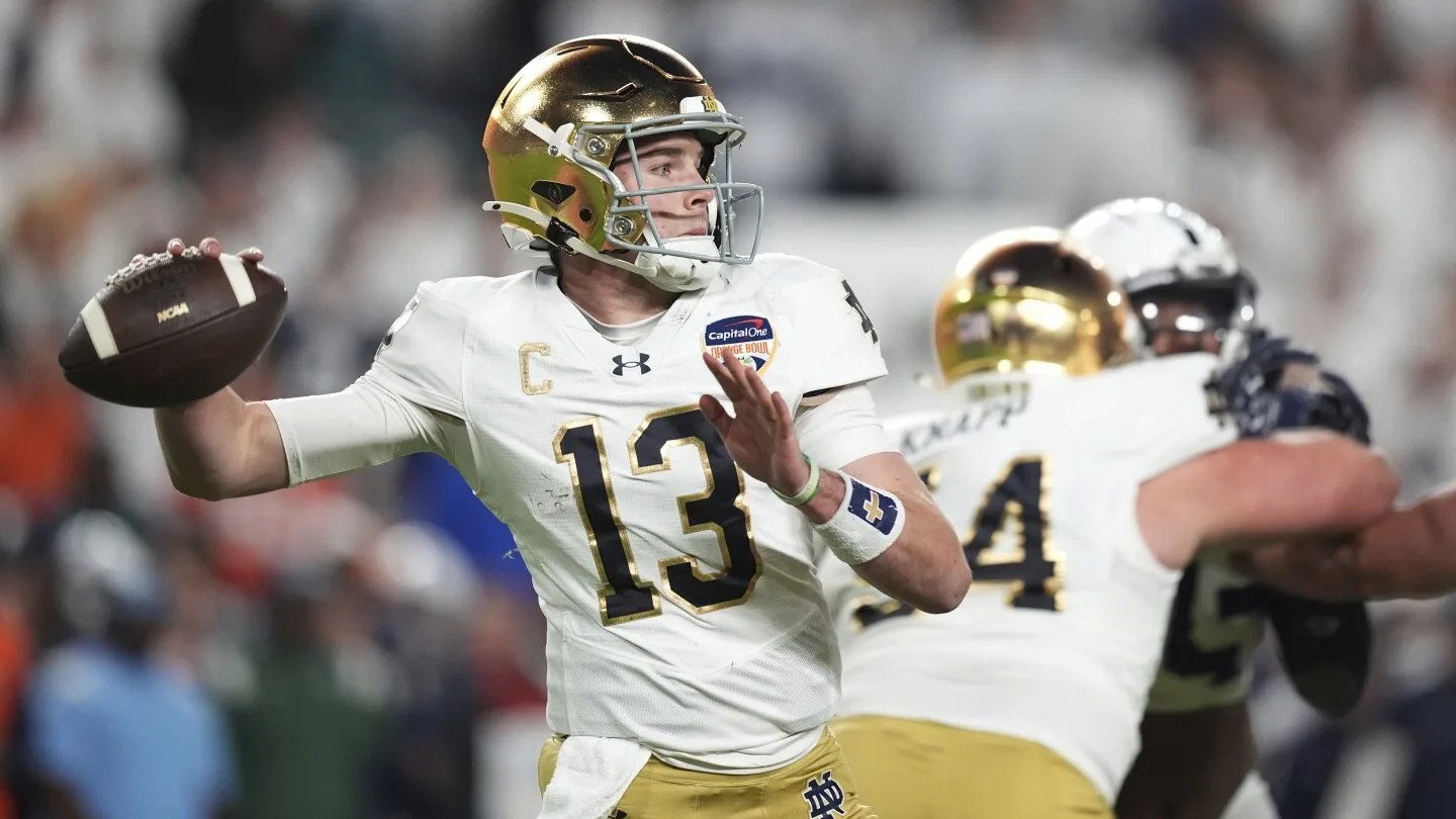 High-Stakes Showdown: Notre Dame and Ohio State Gear Up for Landmark Clash in Evolving College Football