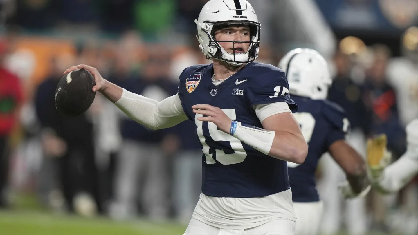 Drew Allar's Costly Pick Dooms Penn State in Orange Bowl Against Notre Dame
