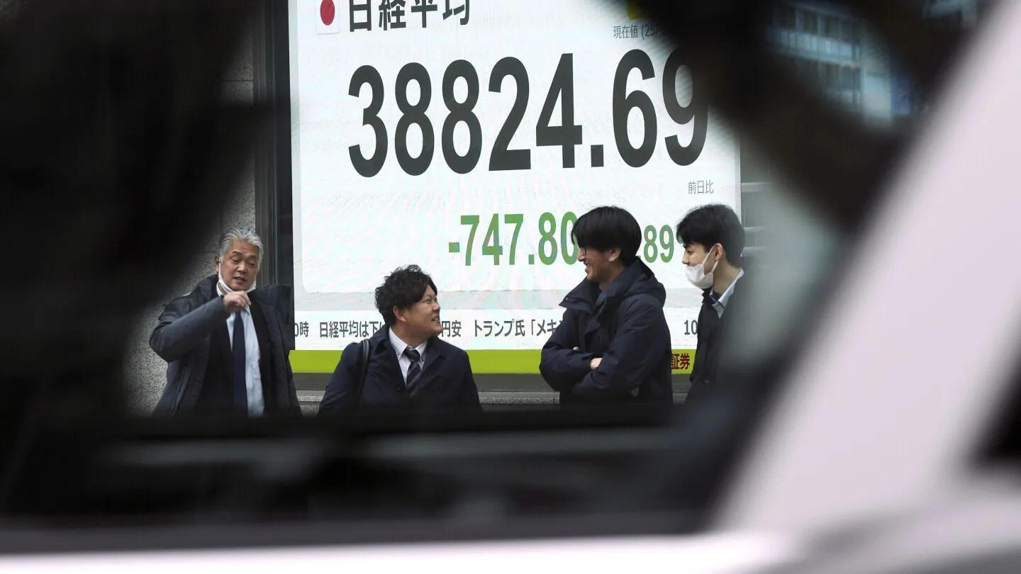 Asian Markets Dip Amid Rising Concerns Over Trump’s Tariffs