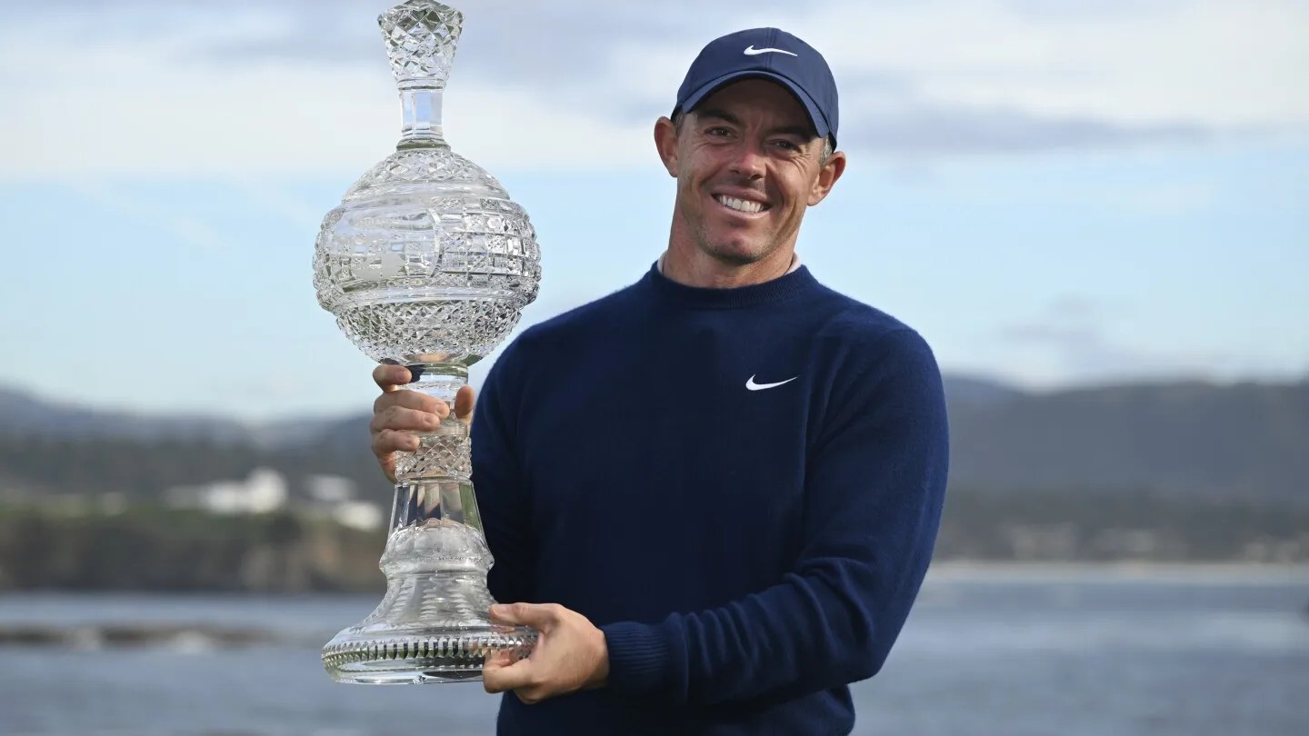 Rory McIlroy Dominates Pebble Beach for a Stunning Victory