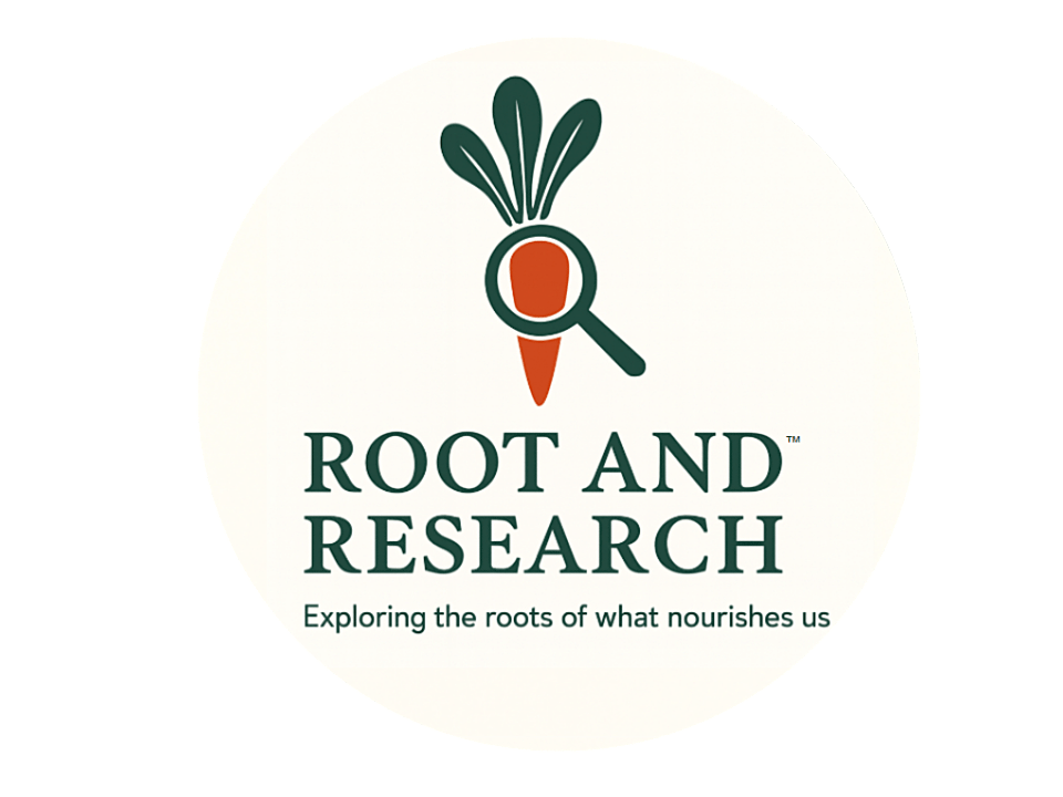 Root and Research food blog logo