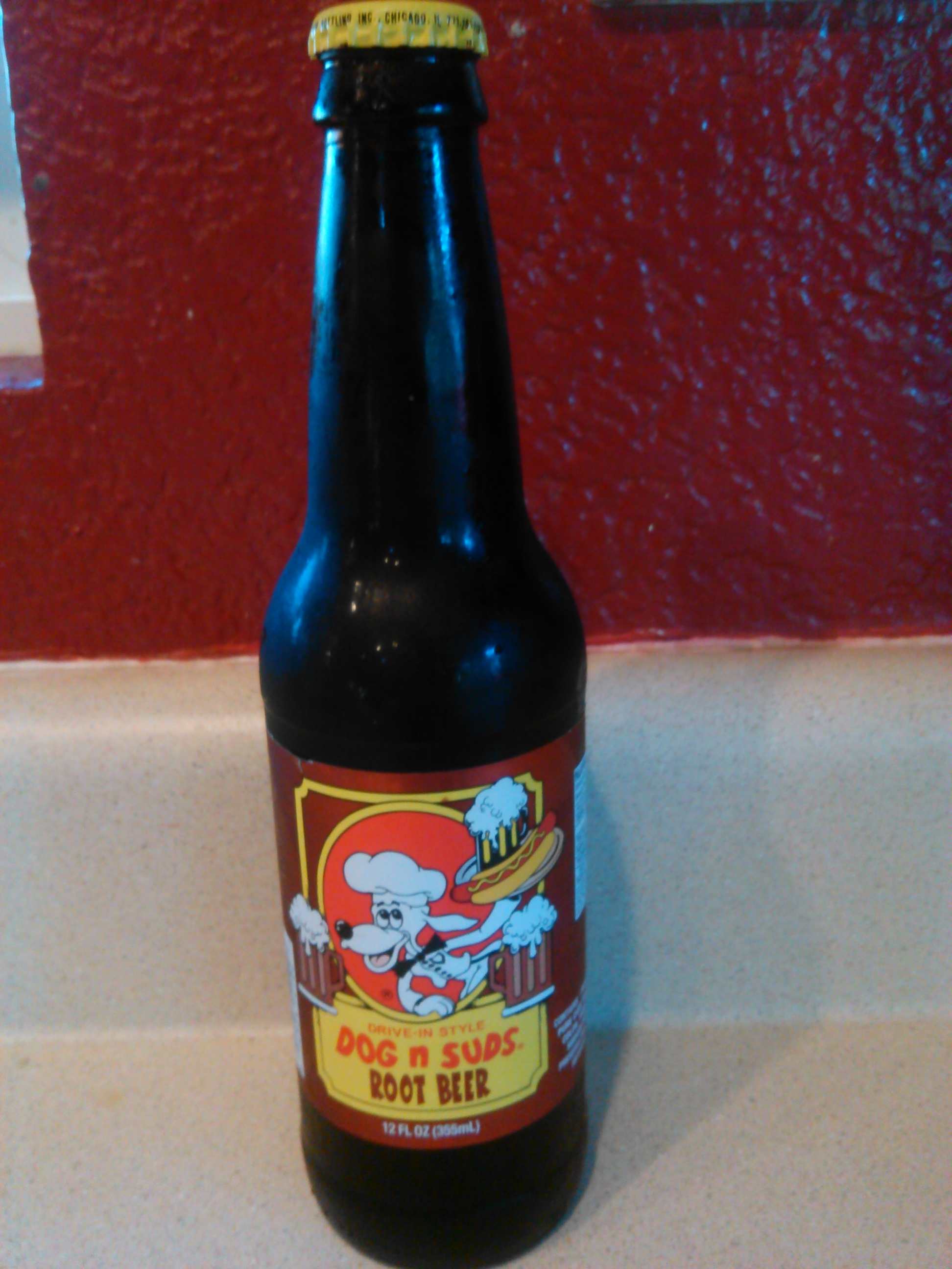 Dog n Suds Root Beer Glass Bottle