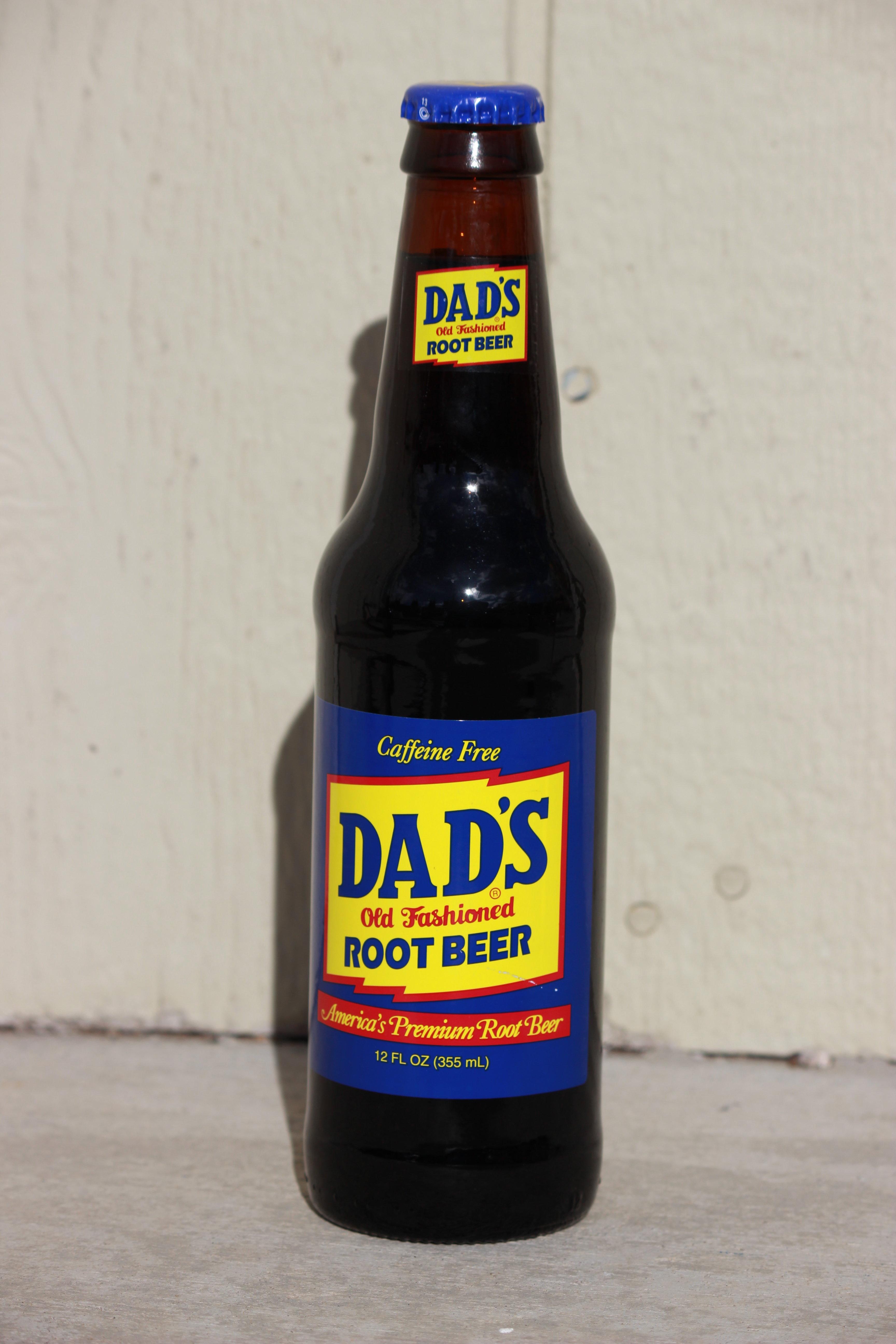 Dad's Root Beer Glass Bottle