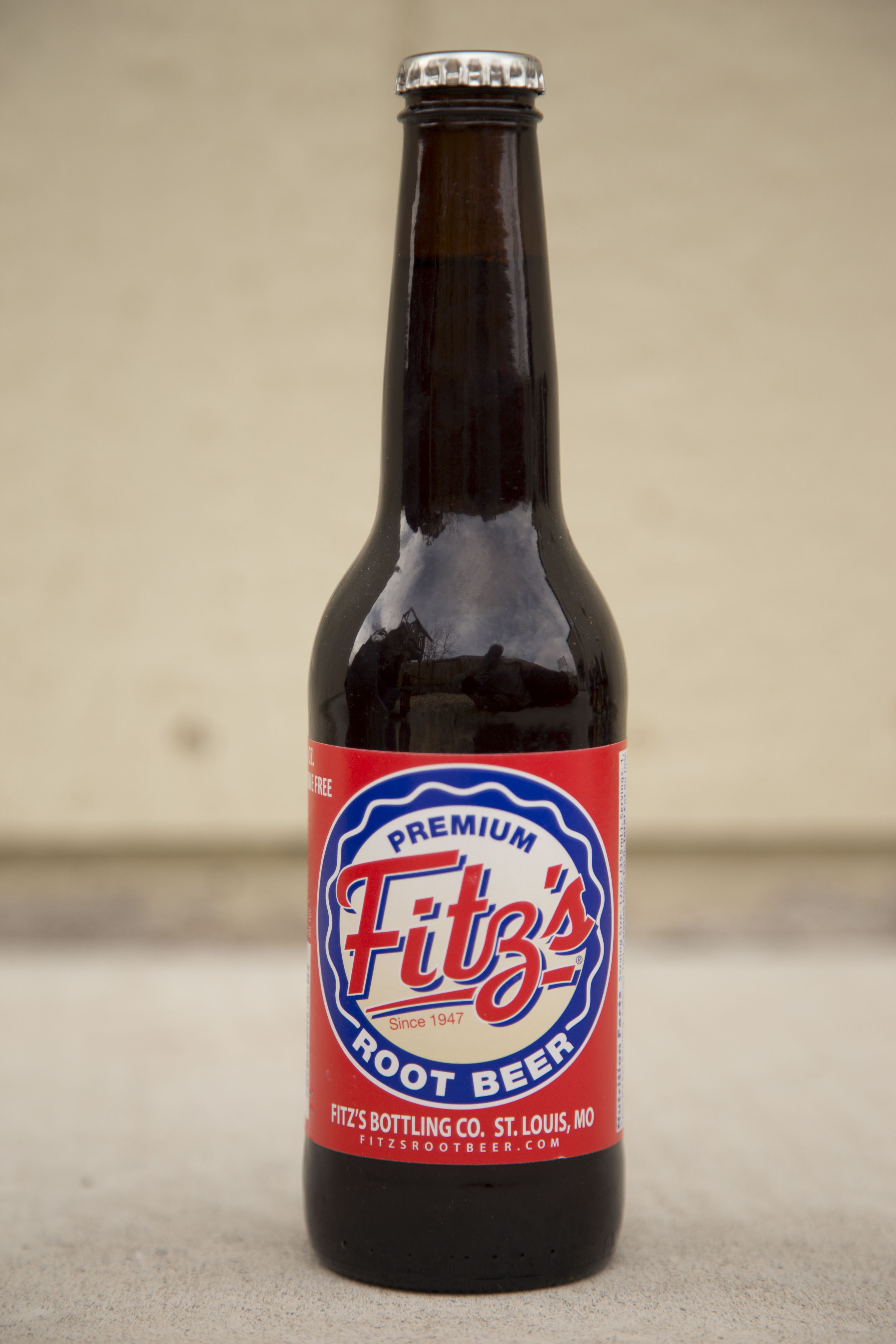 Fitz's Root Beer Glass Bottle