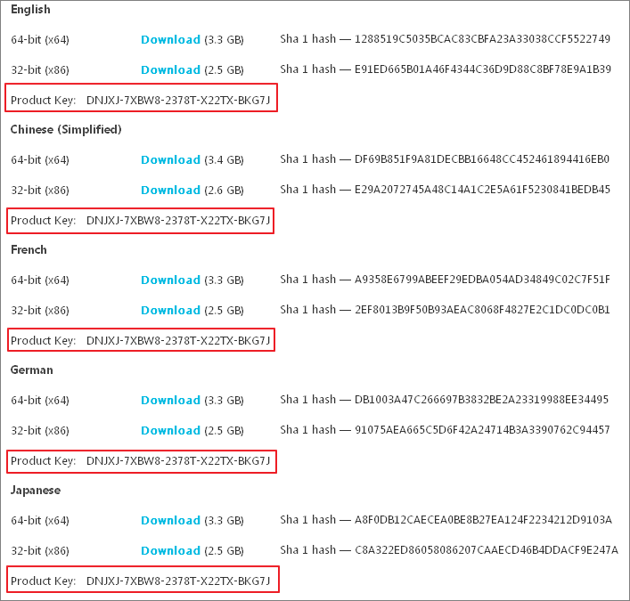 Windows 8 Product Key Generator 100 Working Full ISO