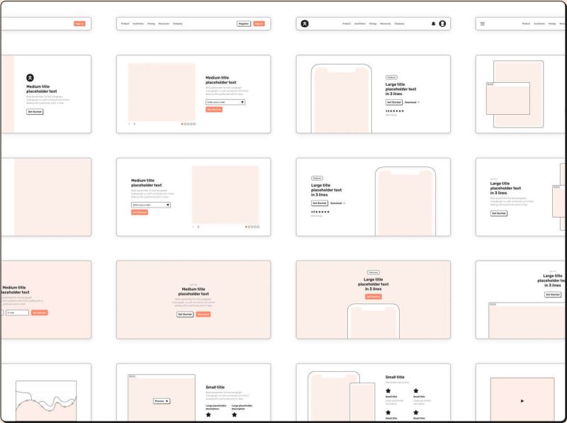 Wireframing Root Roam - Gradient Picture Collection - 4K Quality