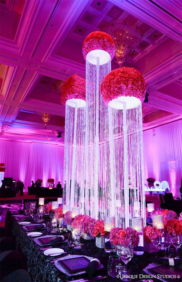 Beautiful wedding table ideas which arranged with a perfect and awesome