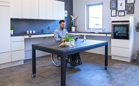 03 62 56 / 33 78 2. Kuchenkonzepte Hohenverstellbare Systeme Ropox