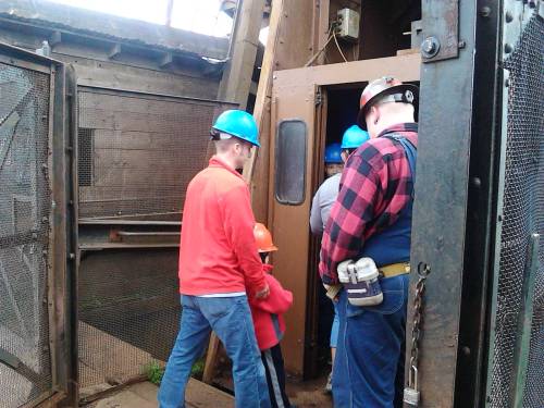 mine elevator
