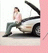 broken car