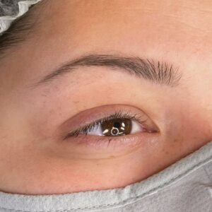 Powderbrows foto voor
