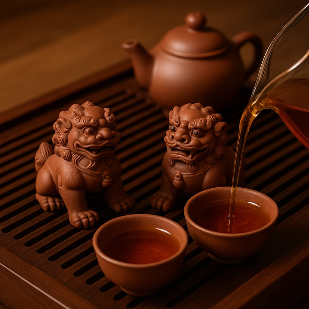 Tea Pets Origins Symbolism Types Rosie Loves Tea Tea Pets Lions 2 
